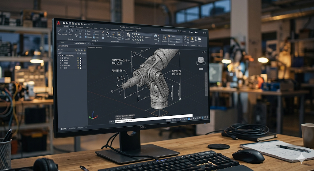 Diseño CAD/CAM para hardware y fabricación en 3D